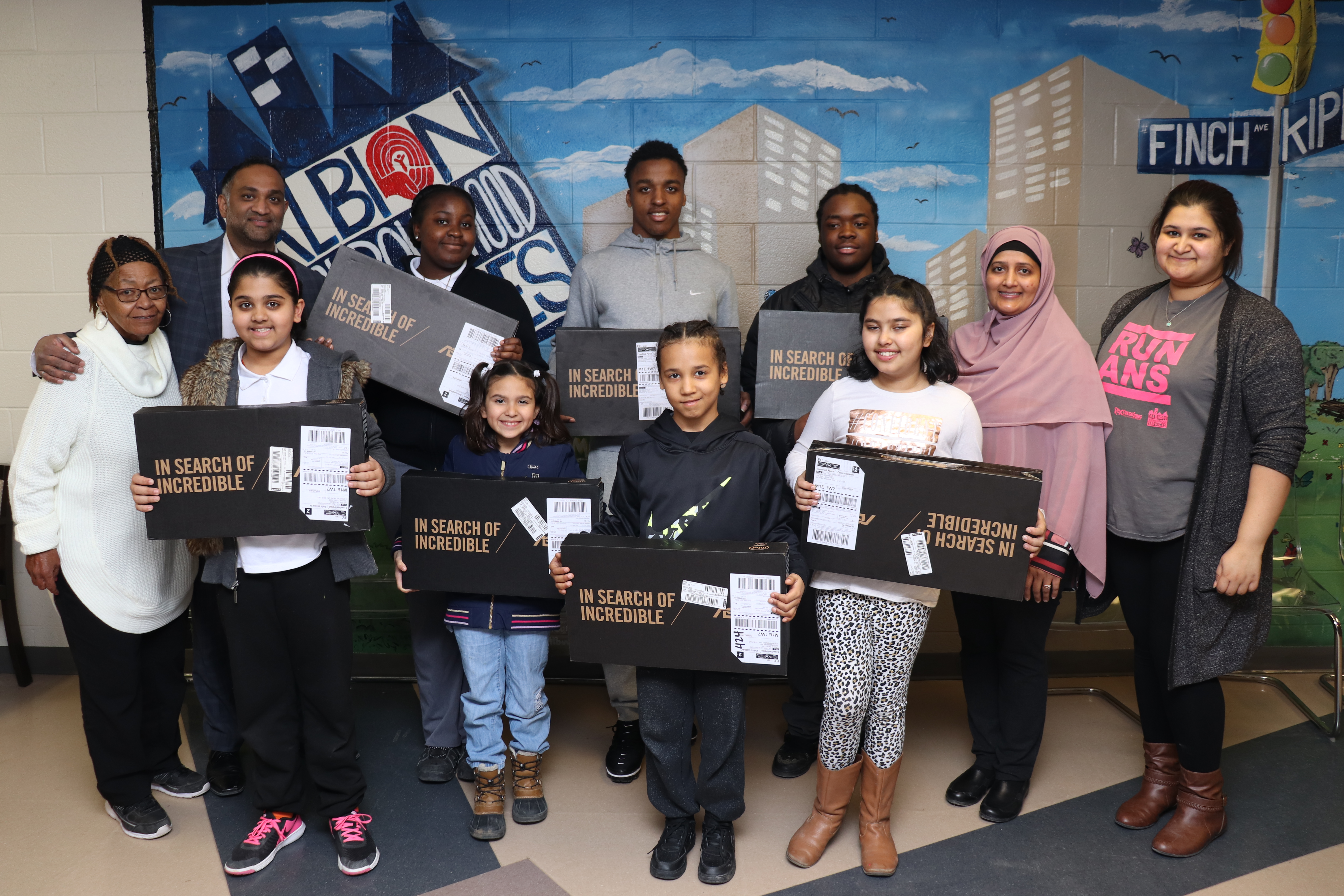 Students collaborating