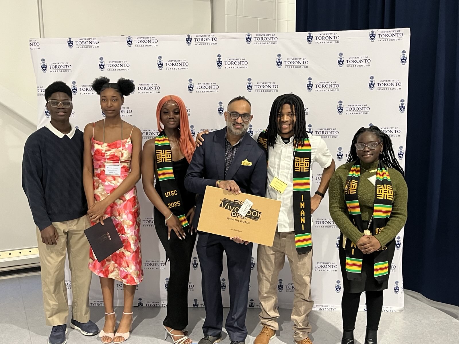 Students with laptops